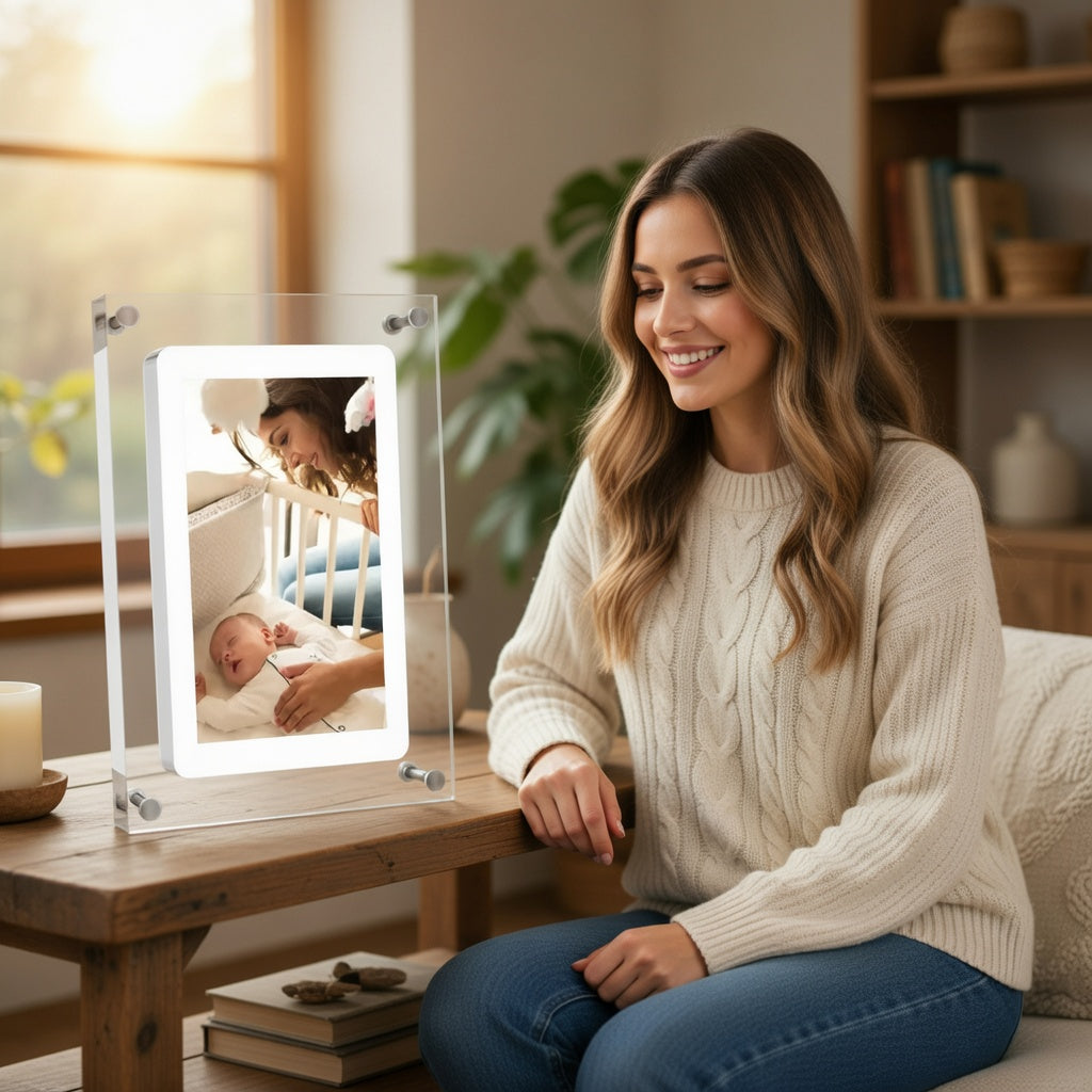 Digital Photo Frame with WiFi & Cloud Storage