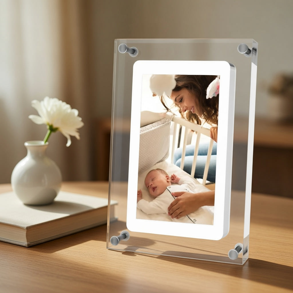 Digital Photo Frame with WiFi & Cloud Storage