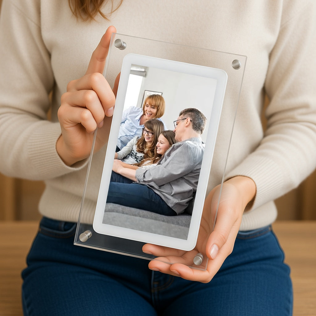 Digital Photo Frame with WiFi & Cloud Storage