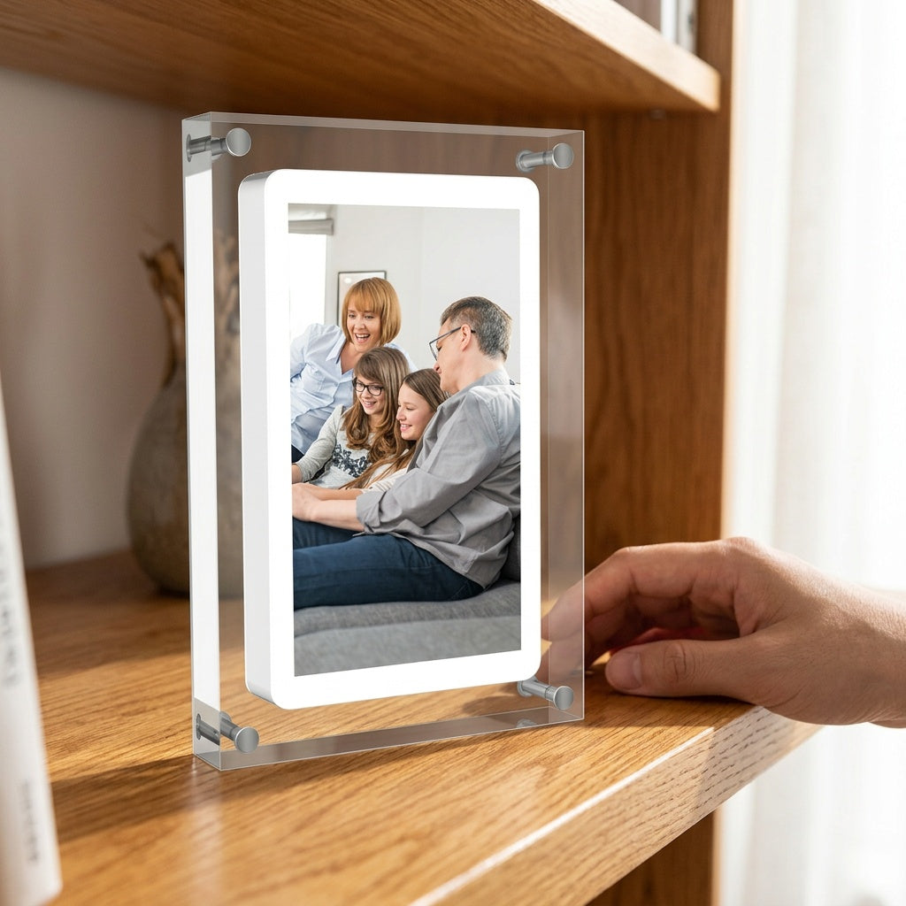Digital Photo Frame with WiFi & Cloud Storage
