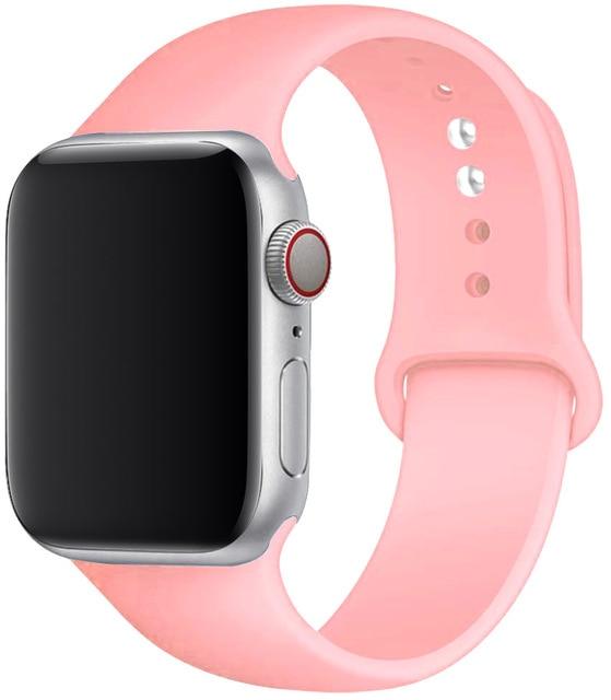 Silicone Strap Apple Watch Bands - Fabs things