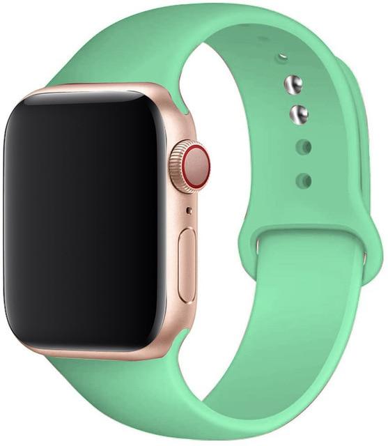 Silicone Strap Apple Watch Bands - Fabs things