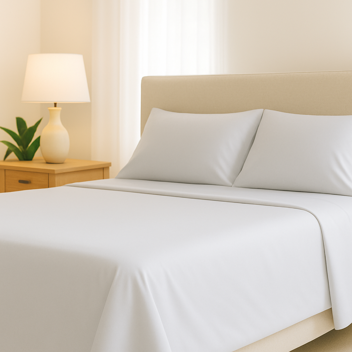Bamboo Viscose Sheets Set (Set of 4) - Fabs things