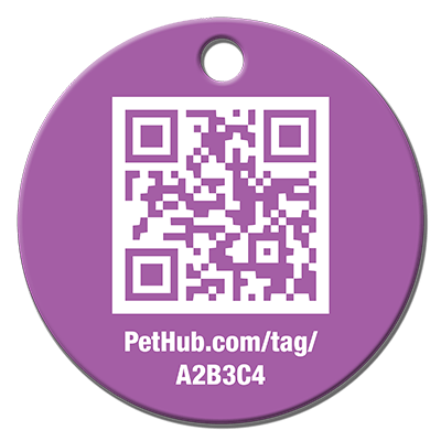 PetHub QR Pet ID Tag – Classic Aluminum - Fabs things