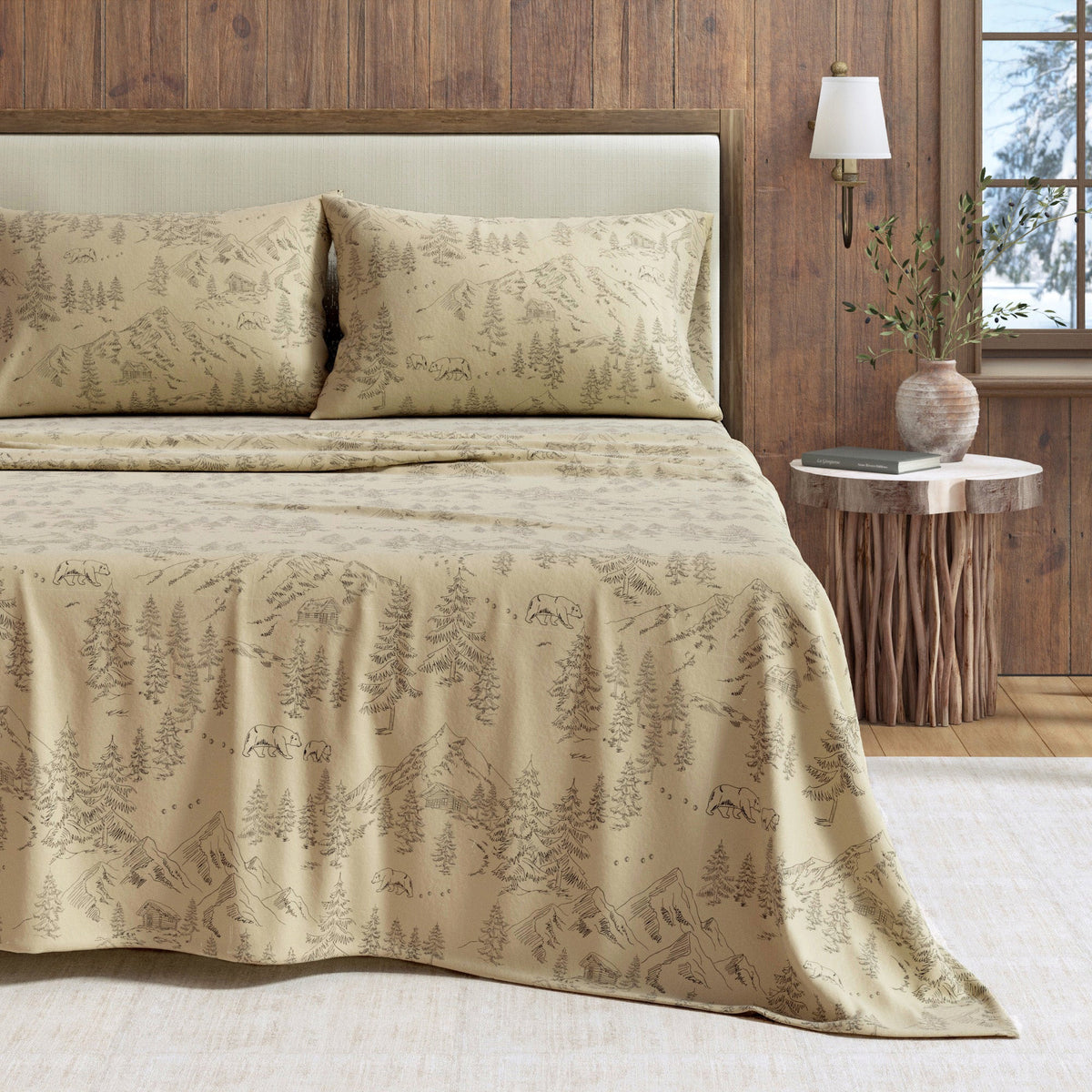 Turkish Cotton Flannel Sheet - Stratton Collection - Fabs things