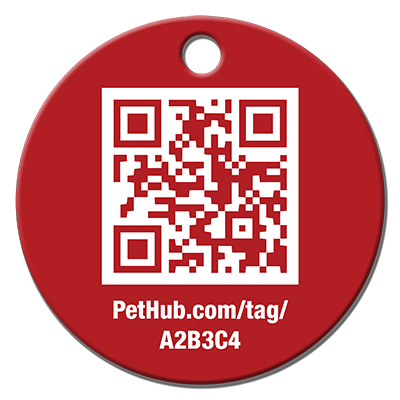 PetHub QR Pet ID Tag – Classic Aluminum - Fabs things