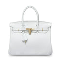 Women's First Layer Cowhide Genuine Leather Portable Handbags - Fabs things