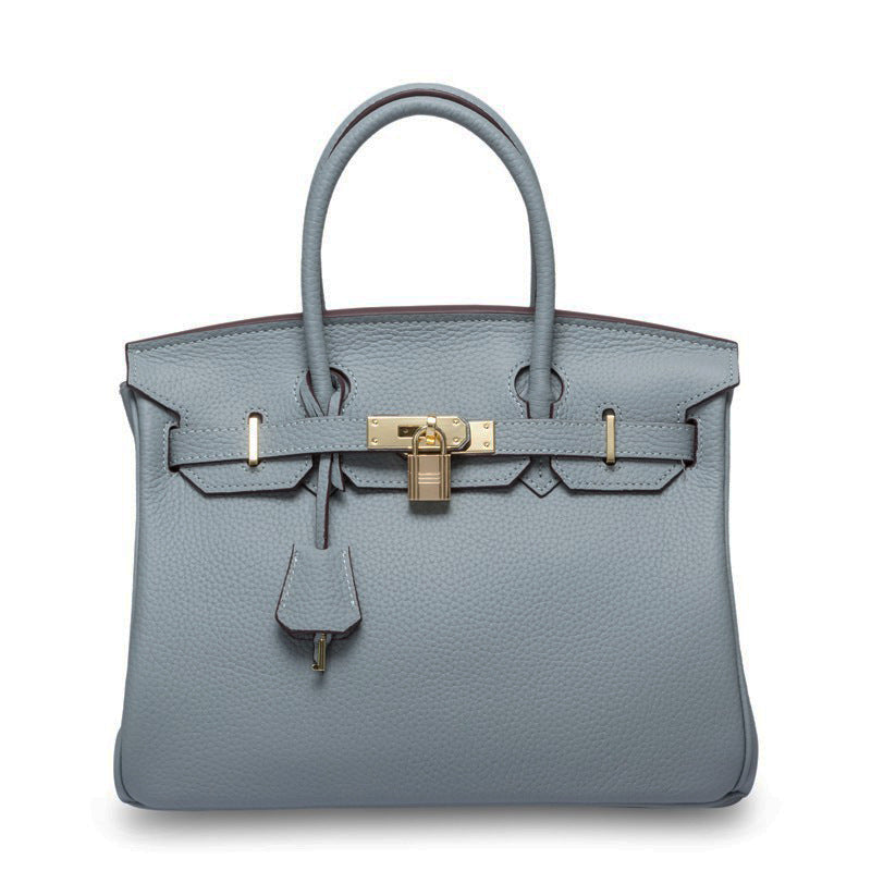 Women's First Layer Cowhide Genuine Leather Portable Handbags - Fabs things