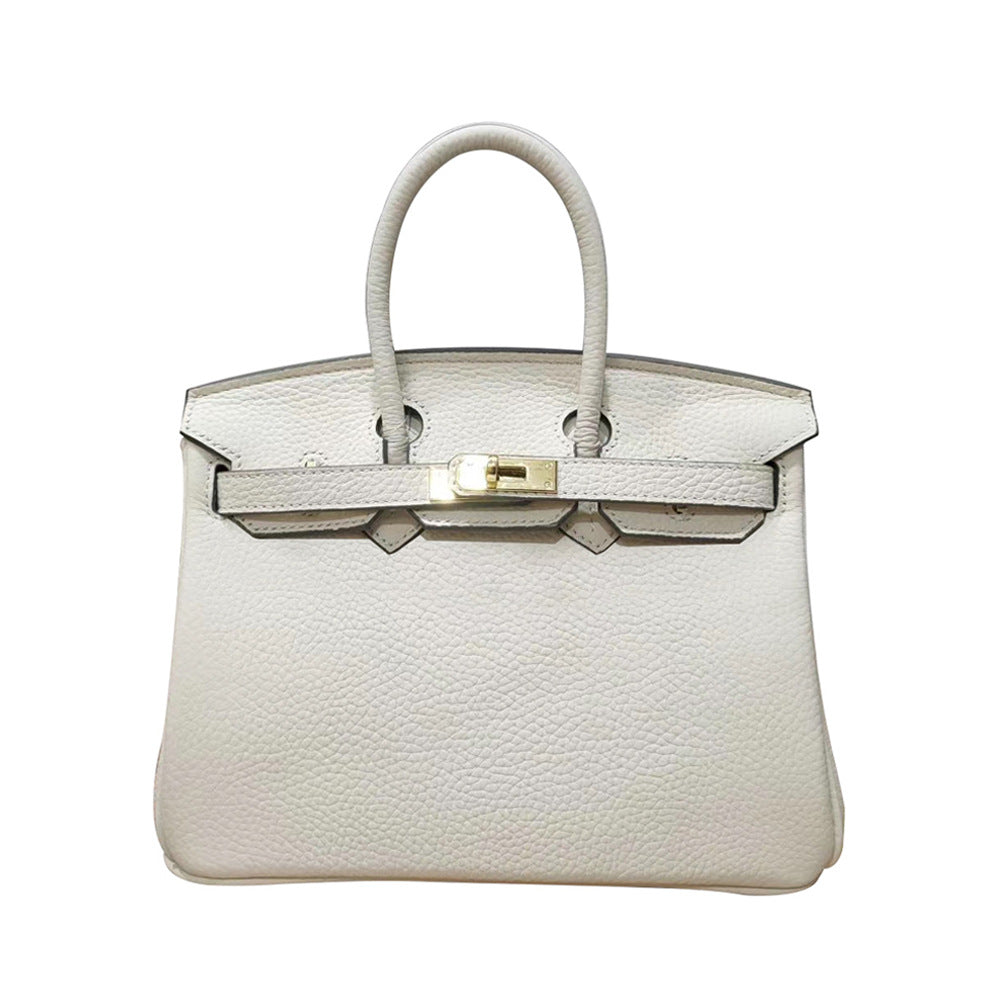 Women's First Layer Cowhide Genuine Leather Portable Handbags - Fabs things