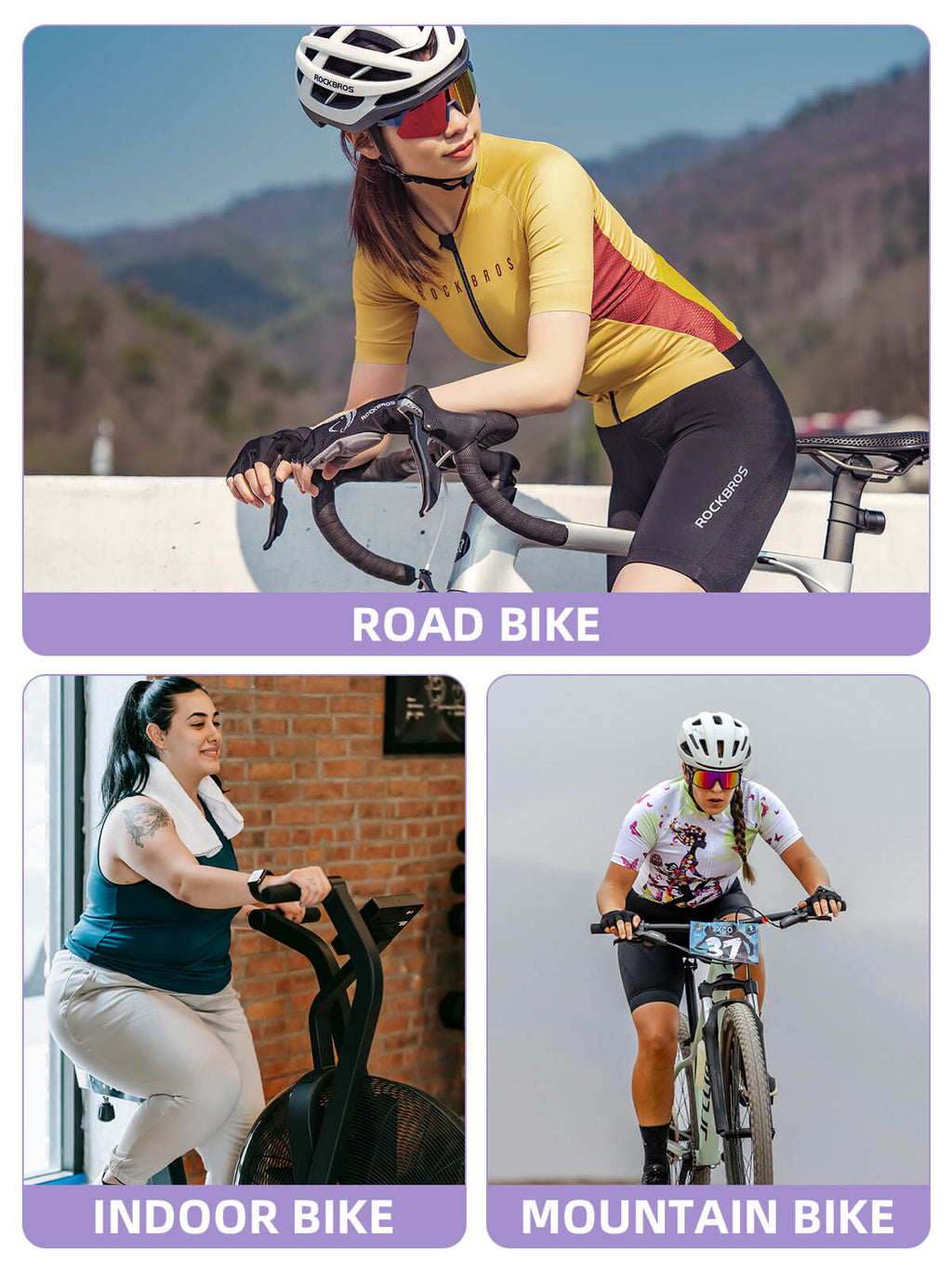 Women's 4D Padded Cycling Underwear - Fabs things
