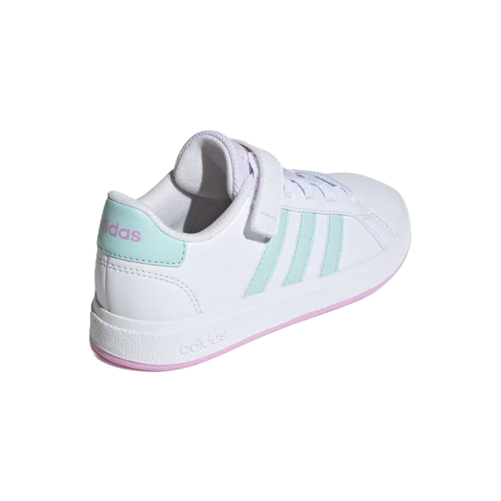 adidas Unisex Kid's Grand Court 2.0  Elastic Lace Shoes - Fabs things