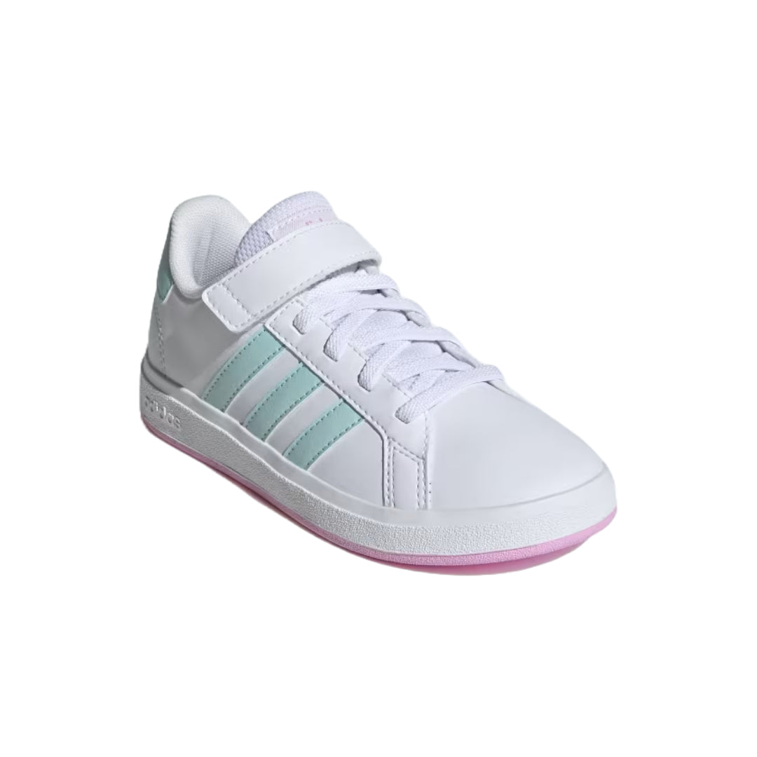 adidas Unisex Kid's Grand Court 2.0  Elastic Lace Shoes - Fabs things