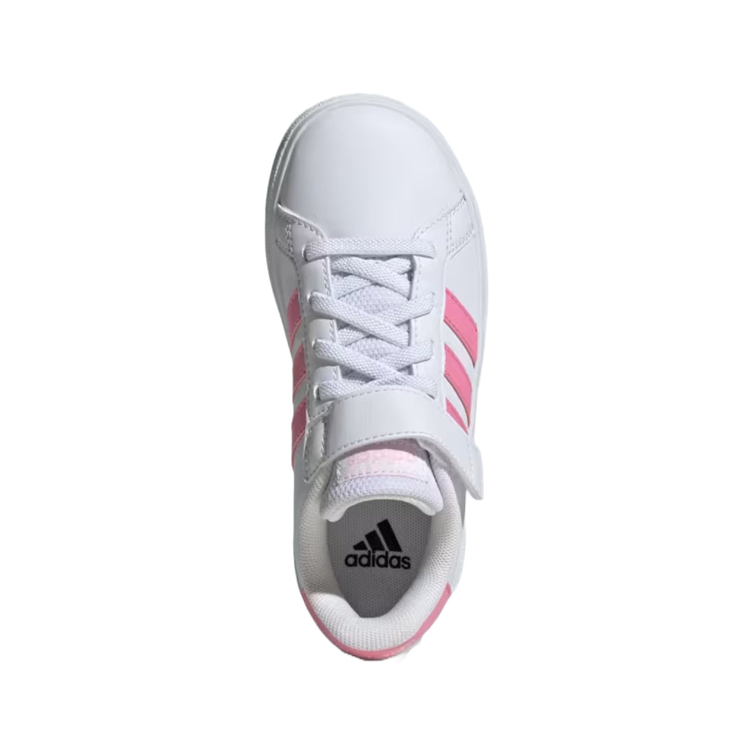 adidas Unisex Kid's Grand Court 2.0  Elastic Lace Shoes - Fabs things