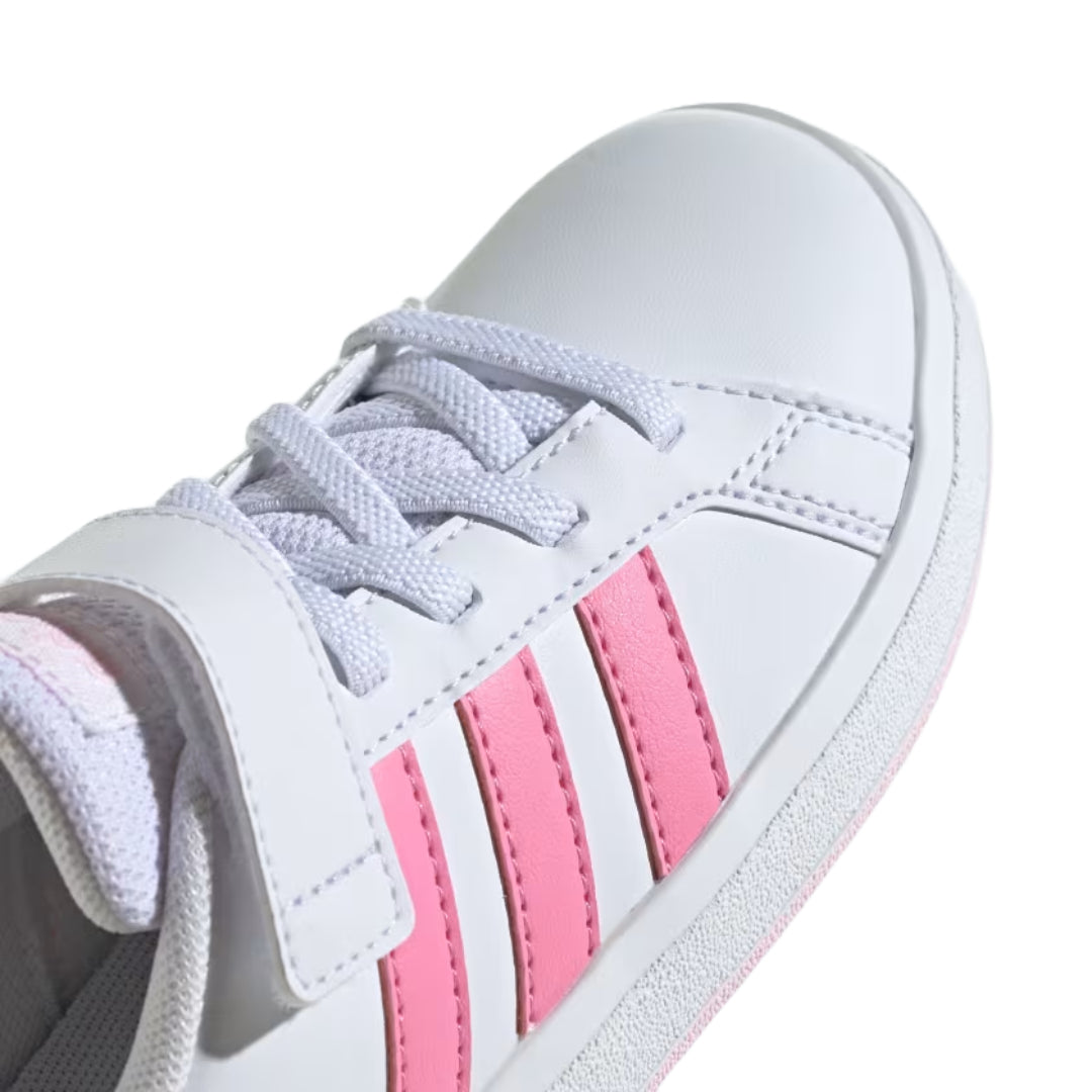 adidas Unisex Kid's Grand Court 2.0  Elastic Lace Shoes - Fabs things