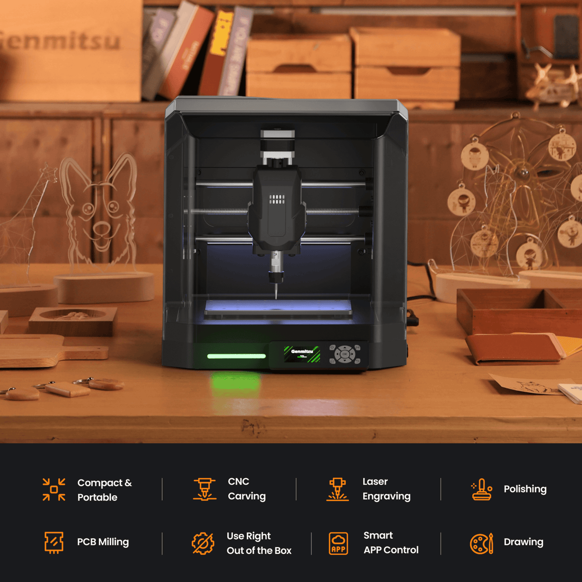 Cubiko CNC Router, An Affordable Desktop CNC for Everyone - Fabs things