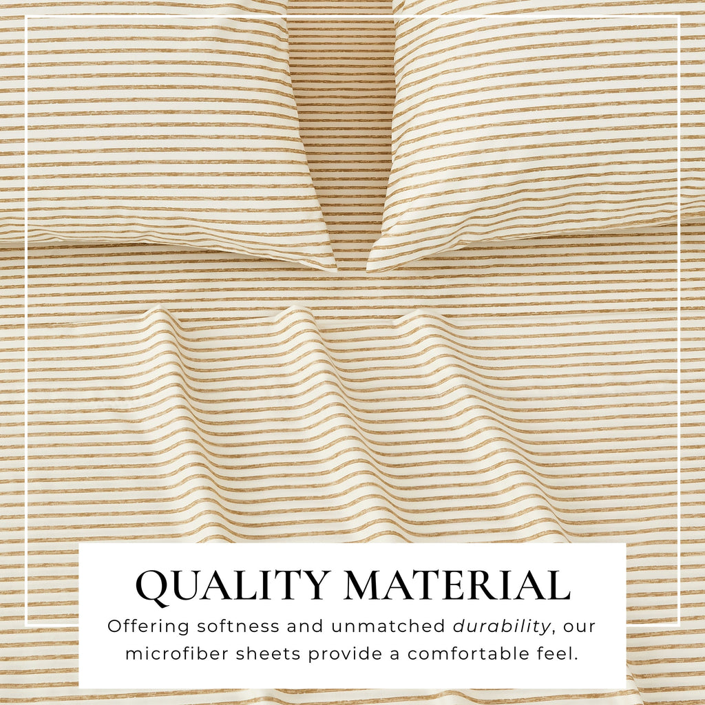 Striped Sheet Set - Evette Collection