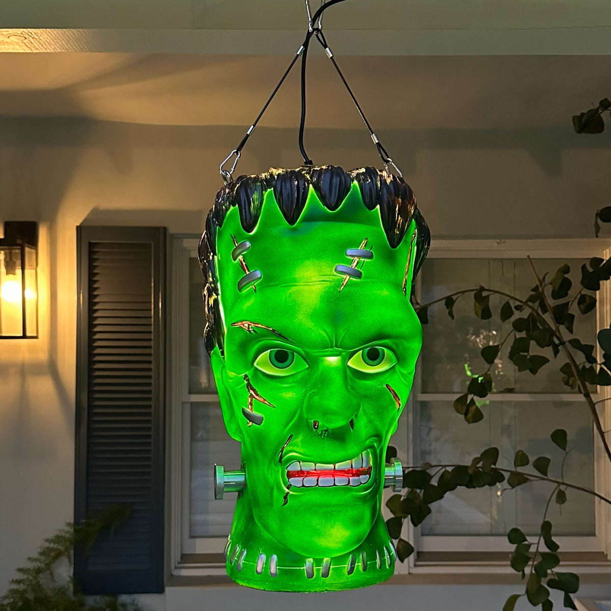 Giant Frankenstein Monster Pendant Lantern Prop 20-Inch-Tall Waterproof Outdoor Halloween Decoration - Fabs things