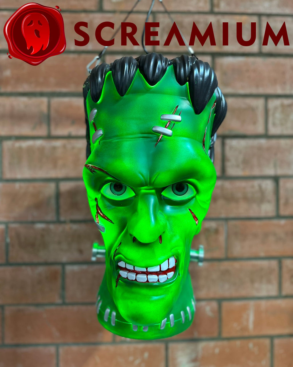 Giant Frankenstein Monster Pendant Lantern Prop 20-Inch-Tall Waterproof Outdoor Halloween Decoration - Fabs things