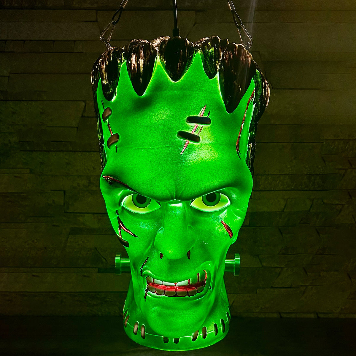 Giant Frankenstein Monster Pendant Lantern Prop 20-Inch-Tall Waterproof Outdoor Halloween Decoration - Fabs things