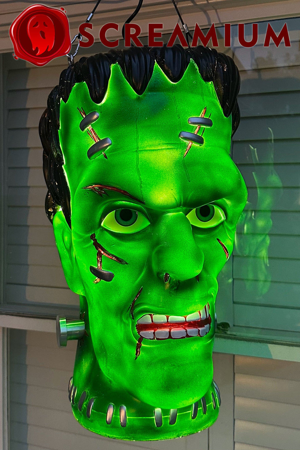 Giant Frankenstein Monster Pendant Lantern Prop 20-Inch-Tall Waterproof Outdoor Halloween Decoration - Fabs things