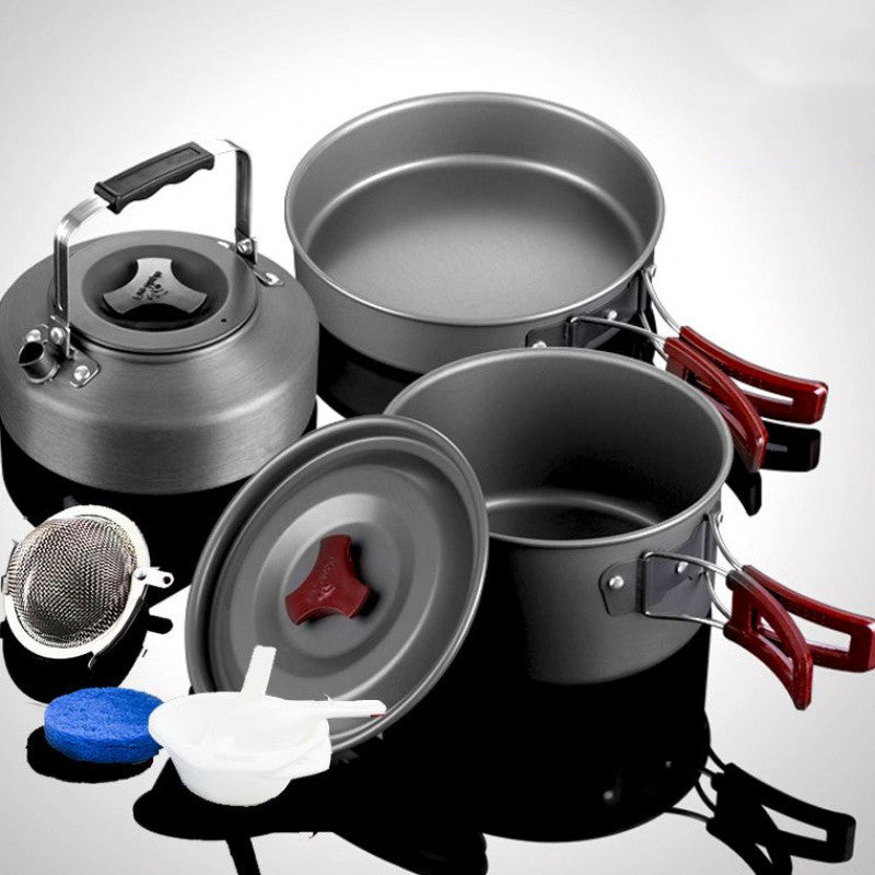 Picnic cookware set camping pot set camping pot - Fabs things