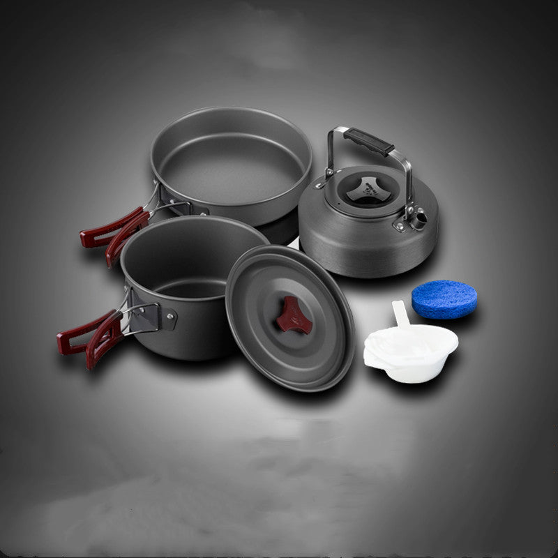 Picnic cookware set camping pot set camping pot - Fabs things