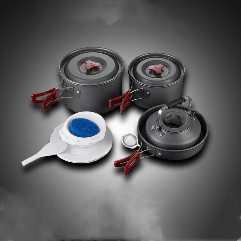 Picnic cookware set camping pot set camping pot - Fabs things