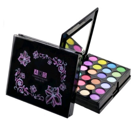 Makeup Box - 39 Color Palette with Eyeshadow, Lipstick, Blush, and Powder - Fabs things