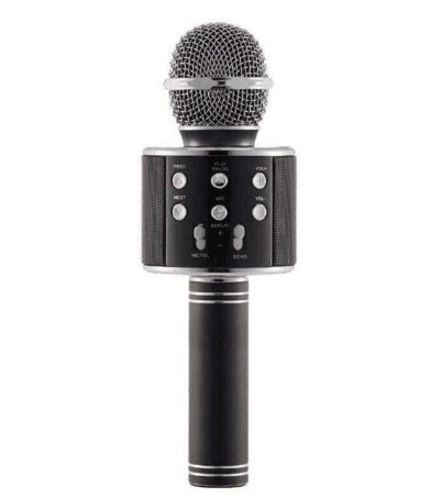 Wireless Microphone Portable Bluetooth Mini Home Ktv For Music Playing Singing Speaker Player - Fabs things