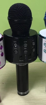 Wireless Microphone Portable Bluetooth Mini Home Ktv For Music Playing Singing Speaker Player - Fabs things