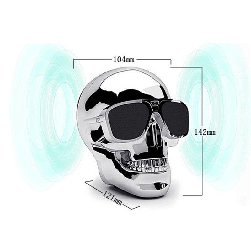 Skull Wireless Bluetooth Speaker - Fabs things