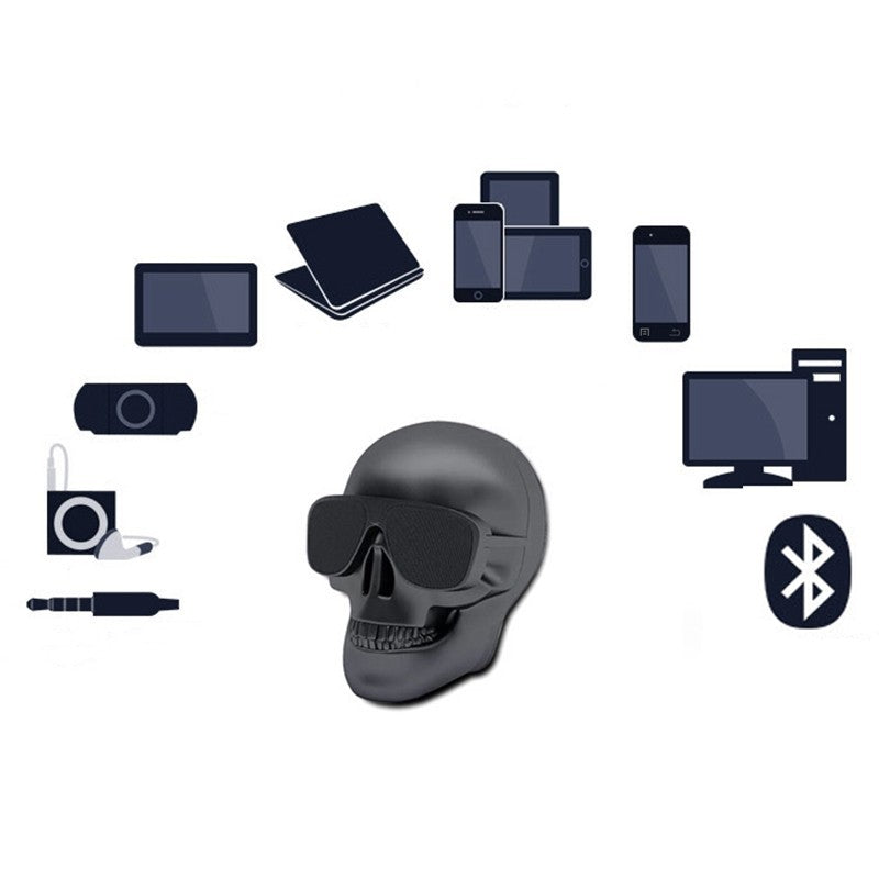 Skull Wireless Bluetooth Speaker - Fabs things