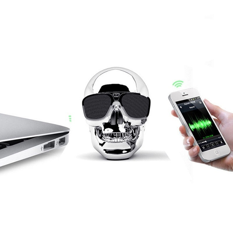 Skull Wireless Bluetooth Speaker - Fabs things