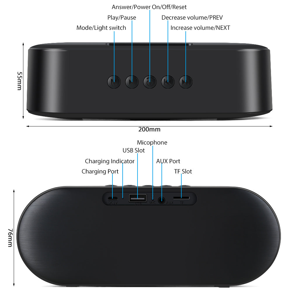 Wireless bluetooth speaker - Fabs things