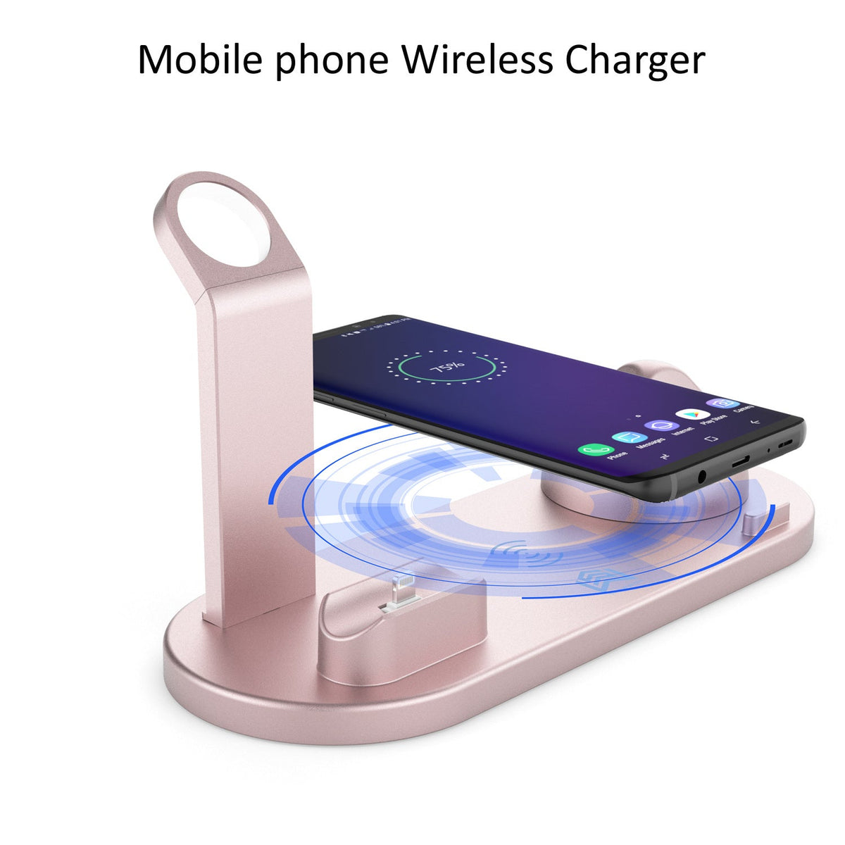 Wireless Charger 4 In 1 Charging Station For AppleIWatch Series 8 7 I-Phone 15 14 13 12 Pro Airpods Pro 3 2 Charging Stand Dock - Fabs things