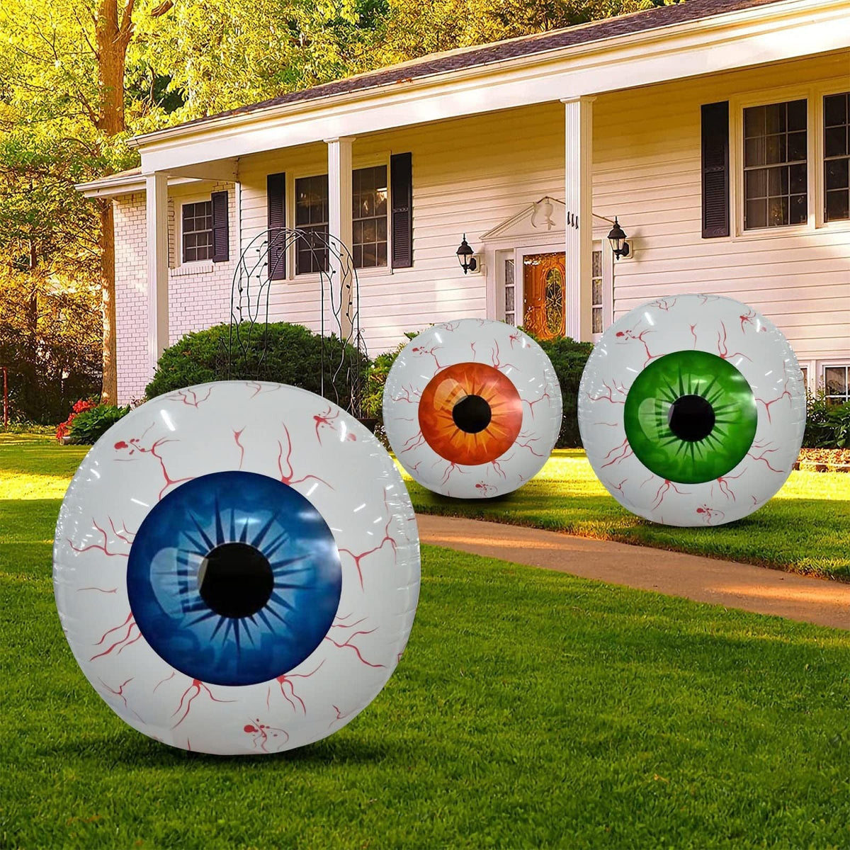 Halloween Eyeball Balloon Halloween Inflatable - Fabs things