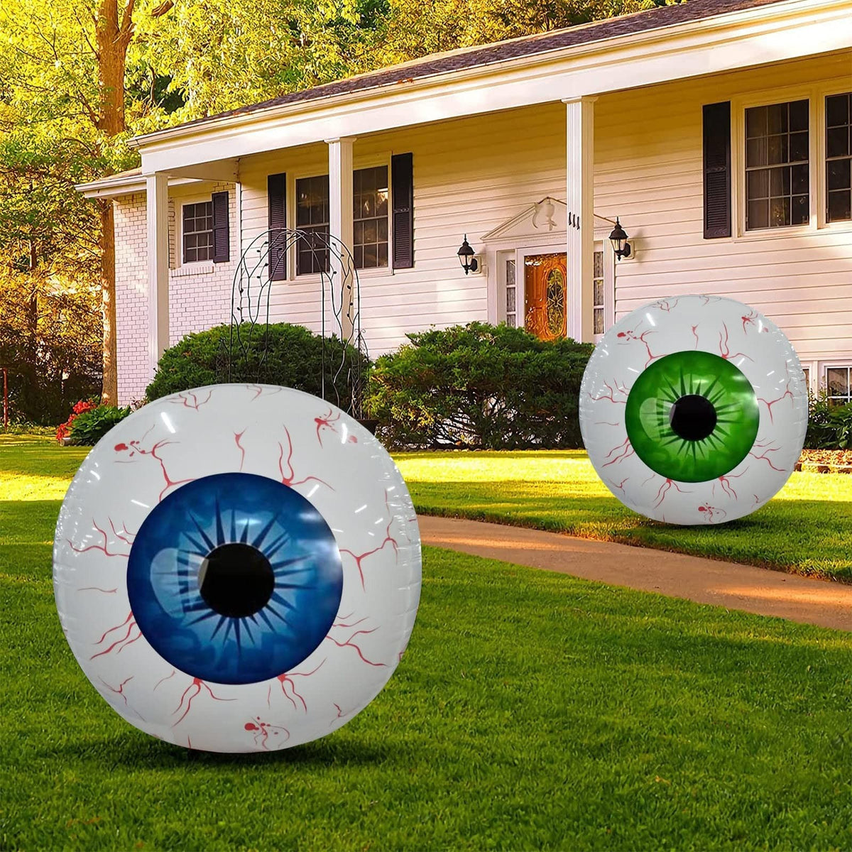Halloween Eyeball Balloon Halloween Inflatable - Fabs things