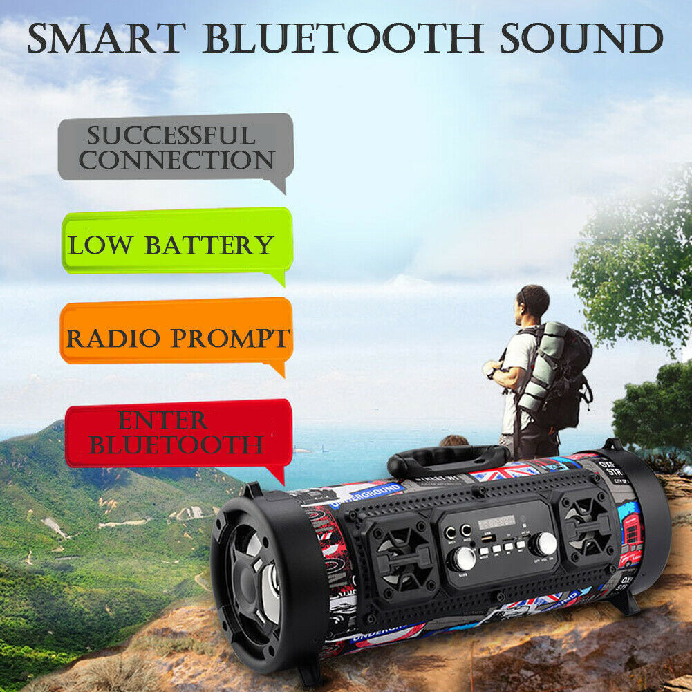 High-power Portable Waterproof Wireless Bluetooth Speaker - Fabs things