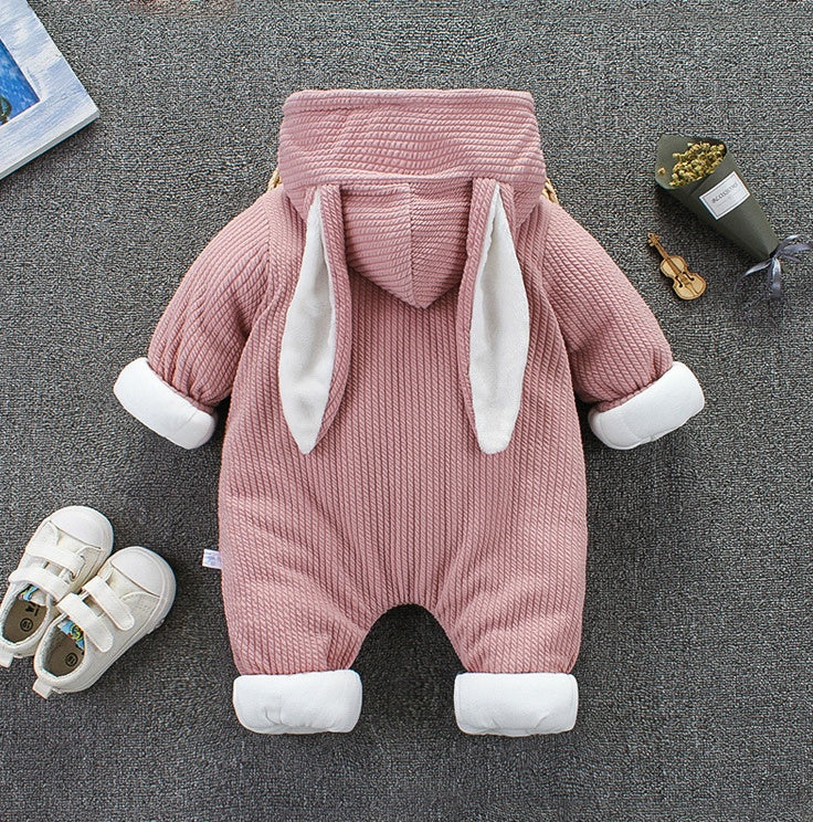 Autumn Winter Coat Jumpsuit Baby Clothing Newborn Snowsuit Boy Warm Romper Down Cotton Jackets Girl Snow clothes Bodysuit - Fabs things
