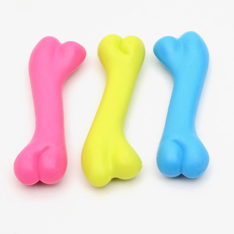 Pet Toys, Rubber Bite Resistant Toys, High Quality Dog Bone Type - Fabs things