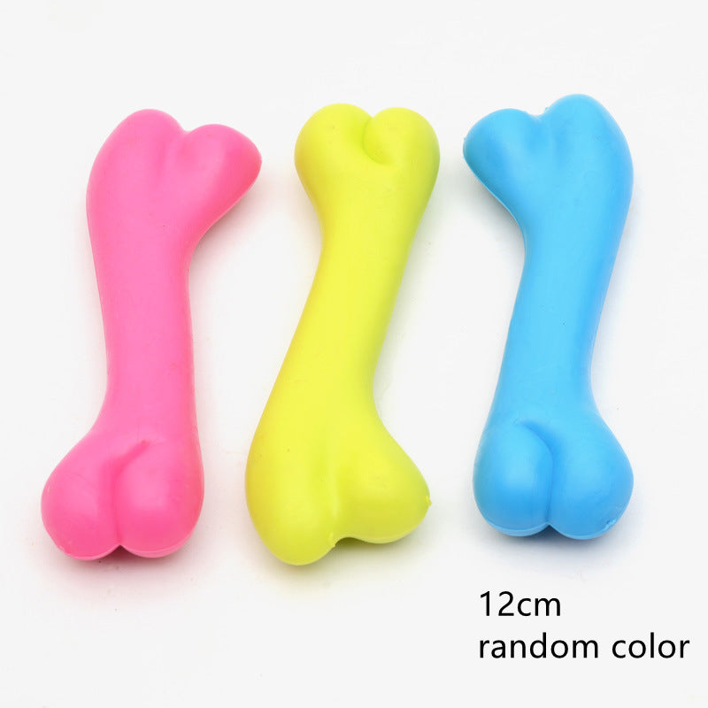 Pet Toys, Rubber Bite Resistant Toys, High Quality Dog Bone Type - Fabs things