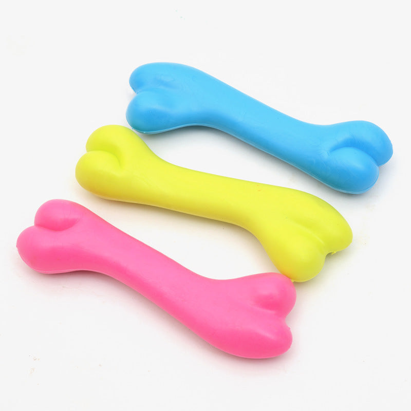 Pet Toys, Rubber Bite Resistant Toys, High Quality Dog Bone Type - Fabs things