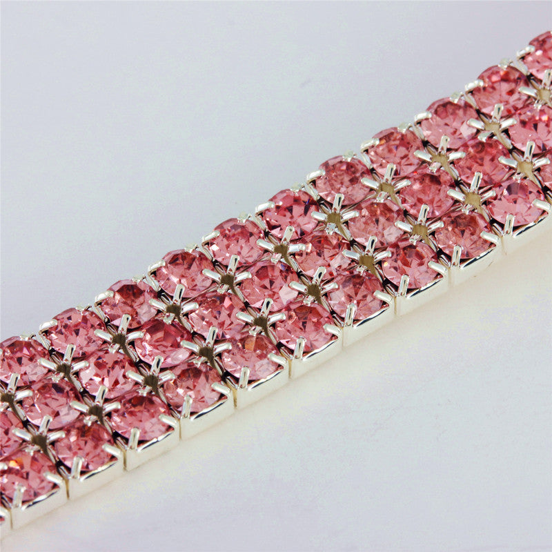 Pet Collar With Diamonds, Mixed-color Cat And Dog Supplies, Cat Claws, Elastic Cat And Dog Necklace Jewelry - Fabs things