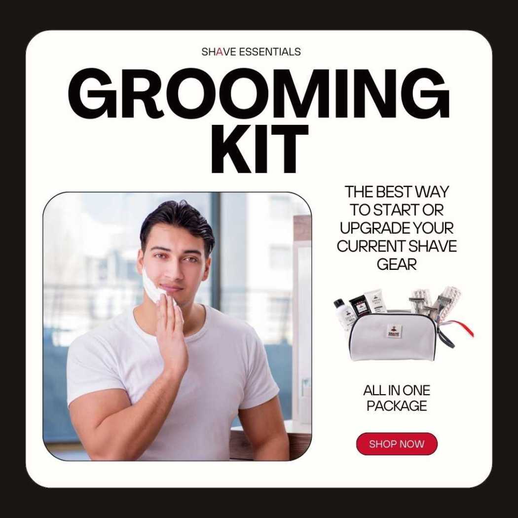 Complete Grooming Kit for Men | Shave Essentials Premium Set - Fabs things