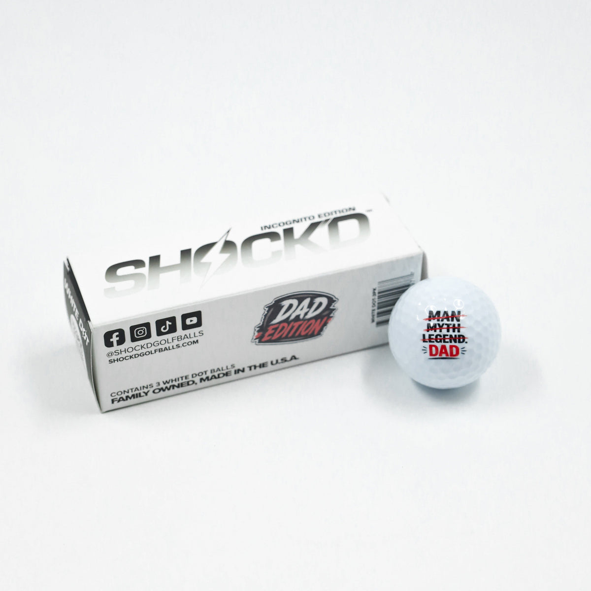 SHOCK'D Golf Balls - Fabs things
