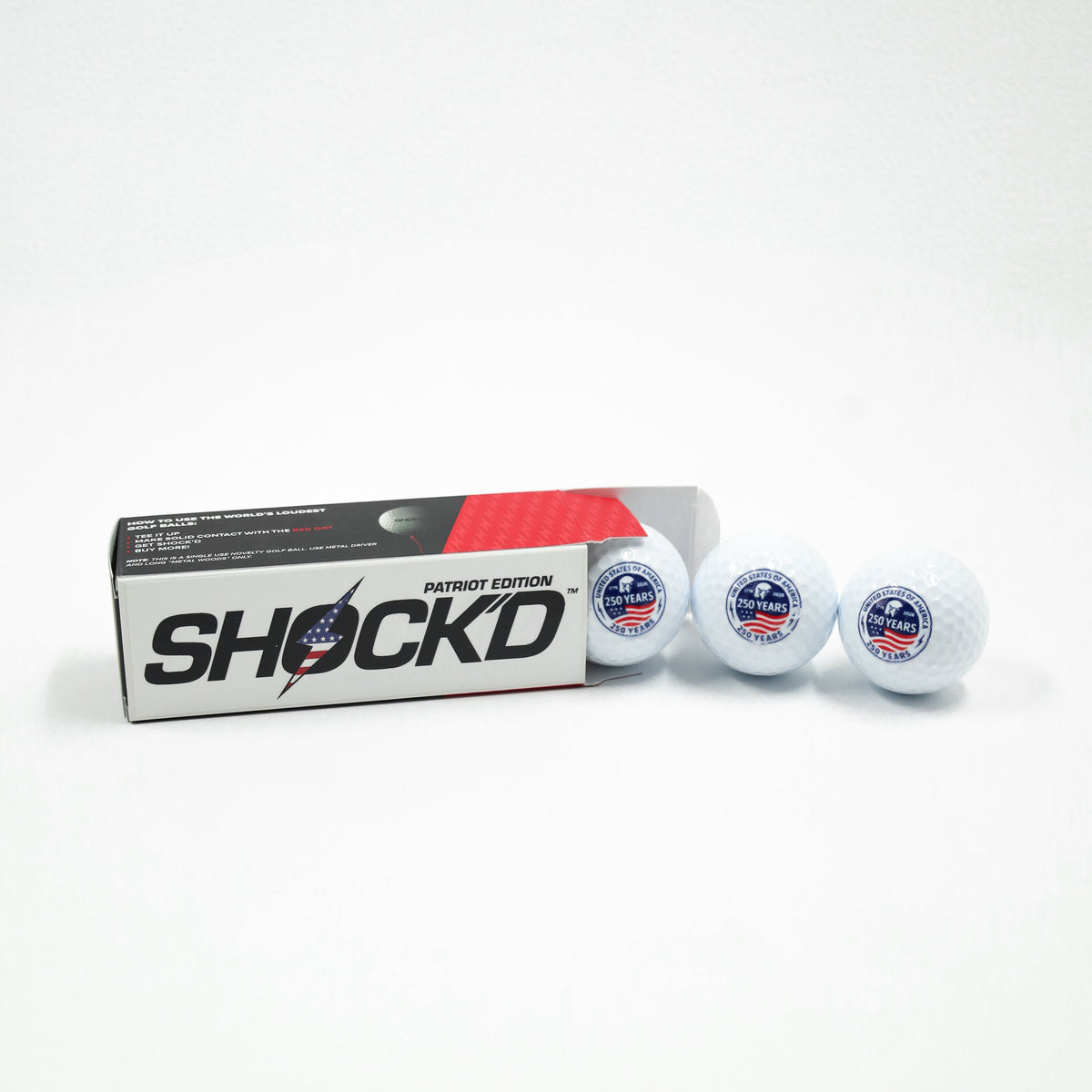 SHOCK'D Golf Balls - Fabs things