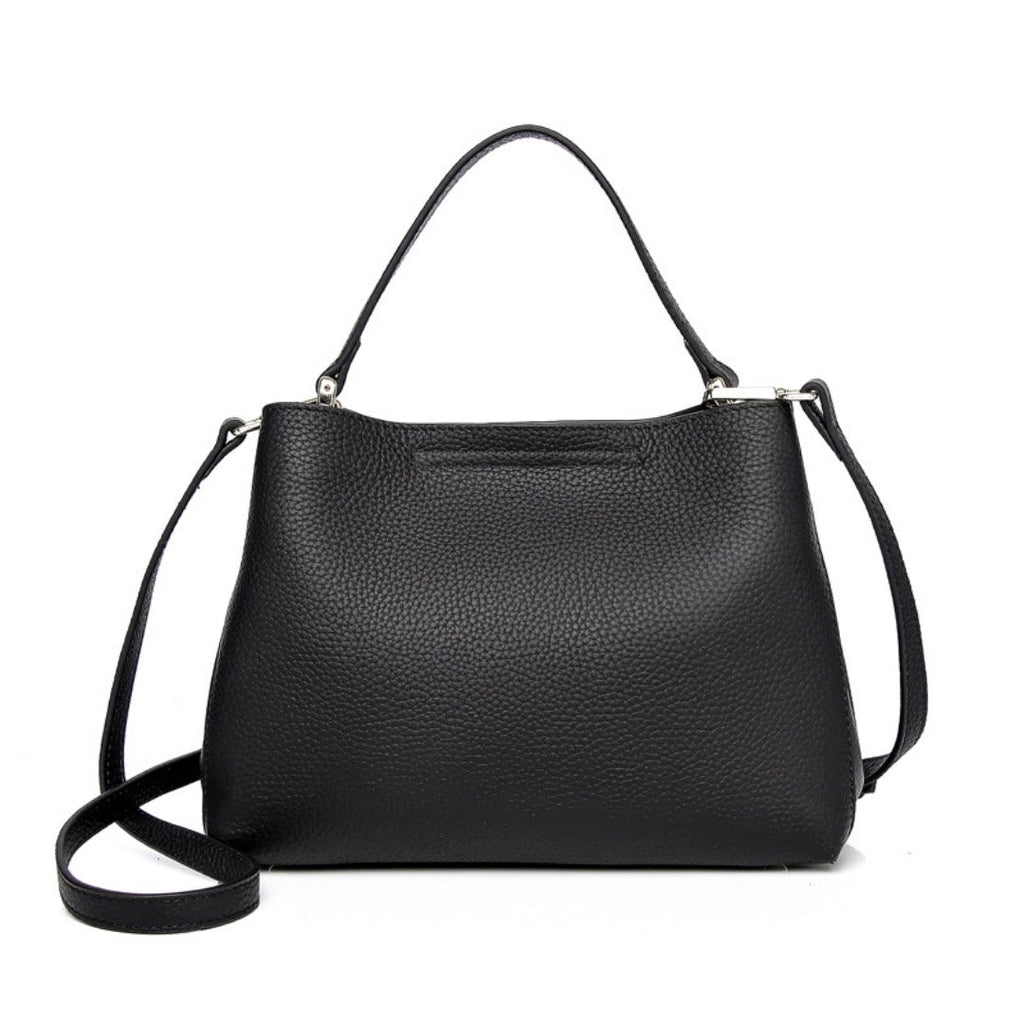 Elegant Genuine Leather Handbag - Fashionable Casual Leather Tote Purse & Shoulder Crossbody Bag for Women - Fabs things