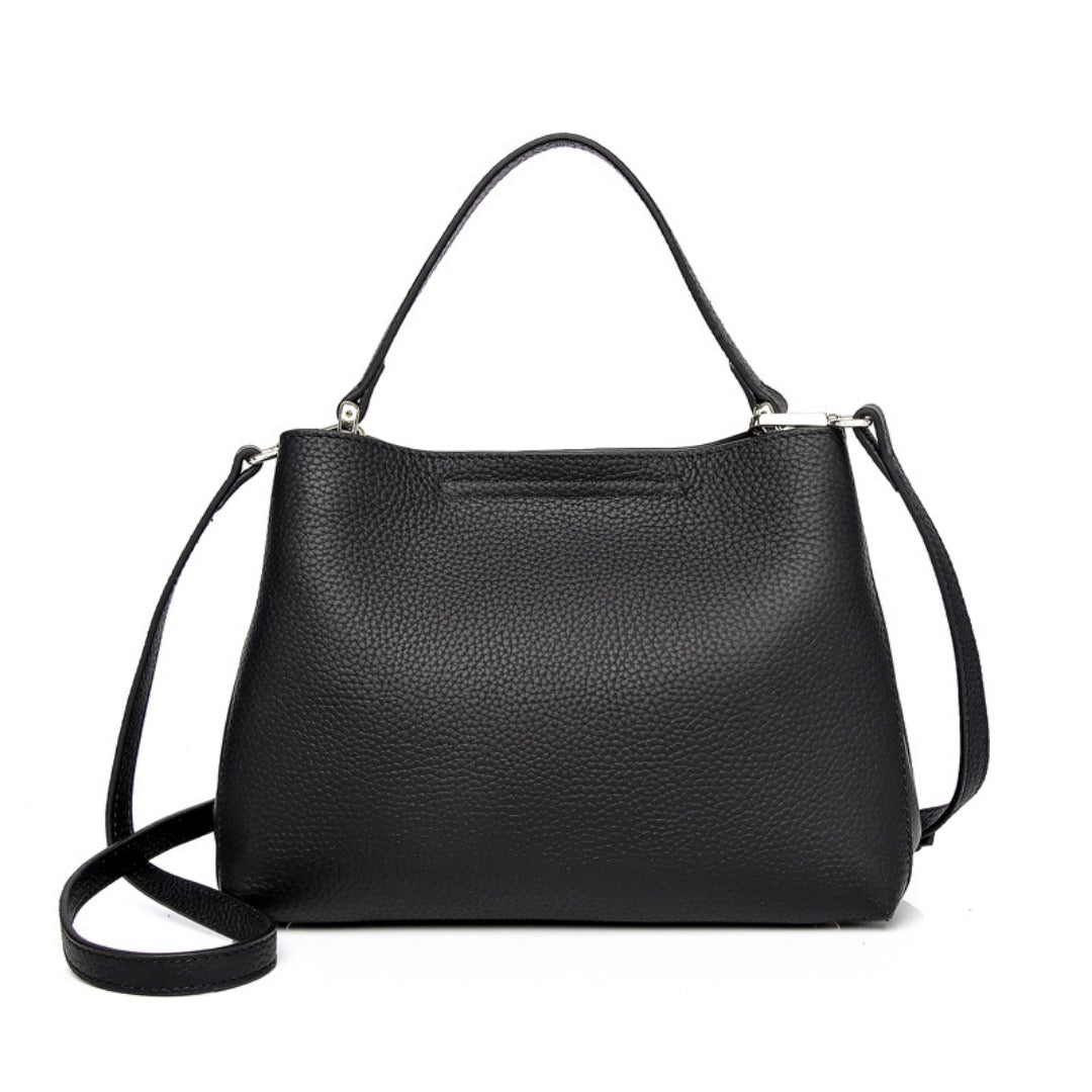 Elegant Genuine Leather Handbag - Fashionable Casual Leather Tote Purse & Shoulder Crossbody Bag for Women - Fabs things