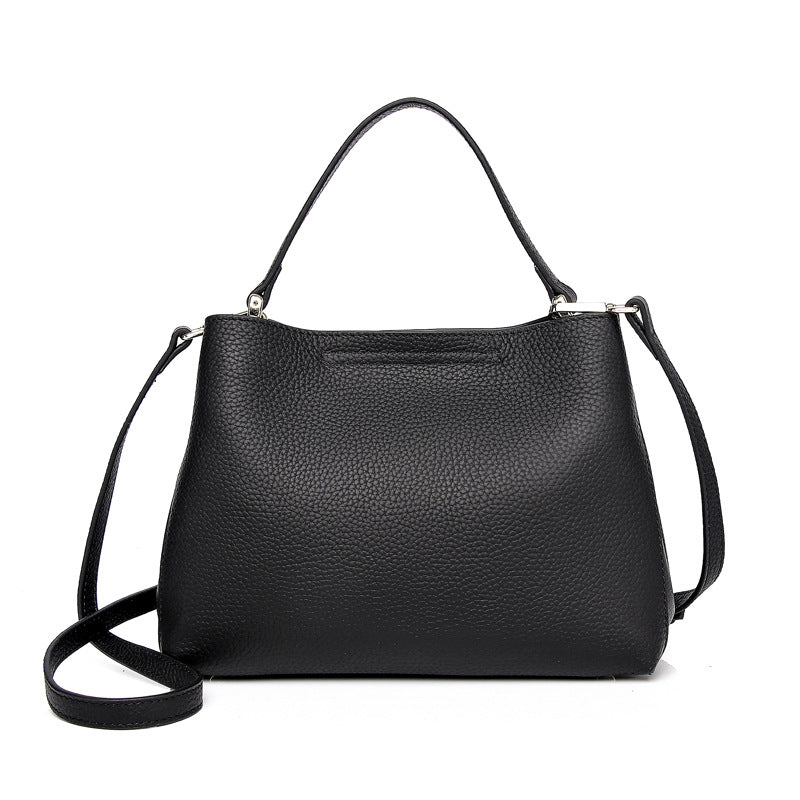 Elegant Genuine Leather Handbag - Fashionable Casual Leather Tote Purse & Shoulder Crossbody Bag for Women - Fabs things