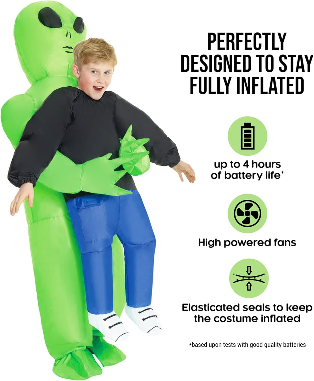 Costume for Kids, Inflated Costume, Kids Inflatable Costume, Child Inflatable Costume, Inflatable Costume Kids, Abducted by Aliens Costume, Blow Up Costume - Fabs things